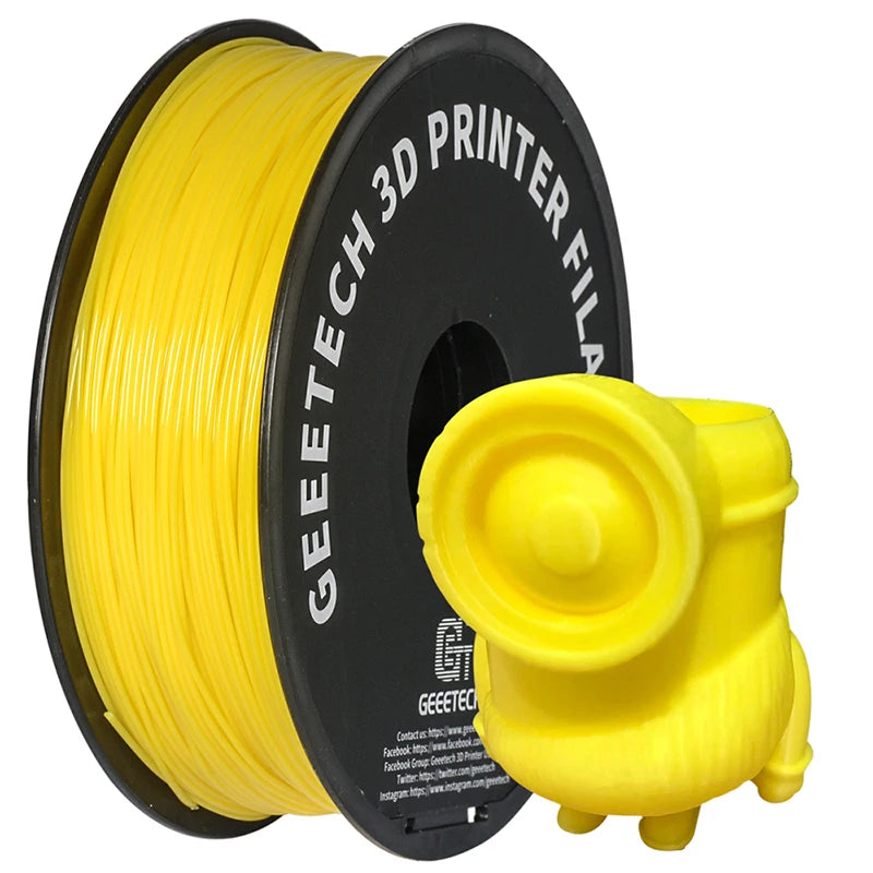 Geeetech Standard PLA Filament 1kg 1.75mm 3D Printer Plastic Material, Accuracy 0.03mm, Multiple Colour, Fit Most FDM Printer