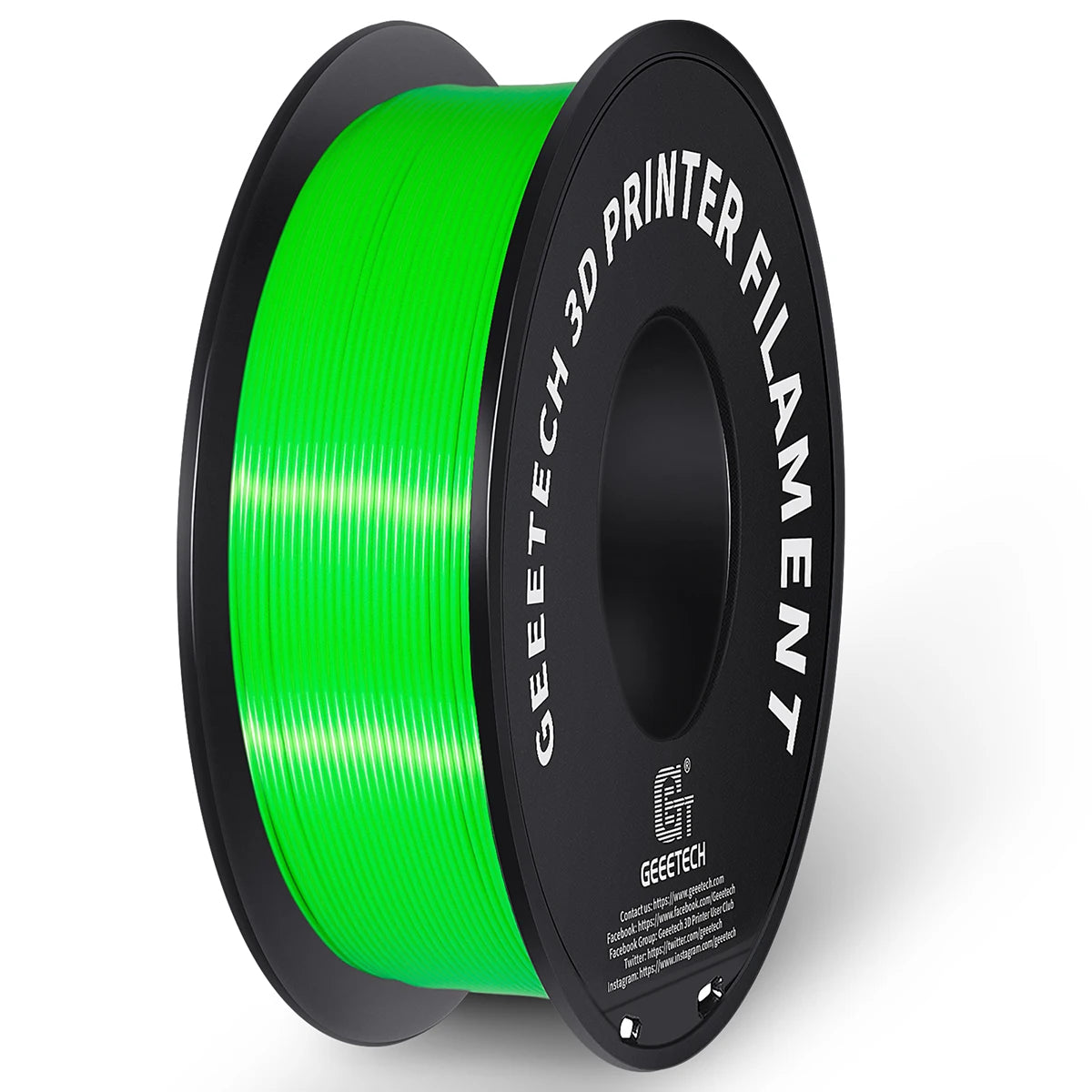 Geeetech Standard PLA Filament 1kg 1.75mm 3D Printer Plastic Material, Accuracy 0.03mm, Multiple Colour, Fit Most FDM Printer