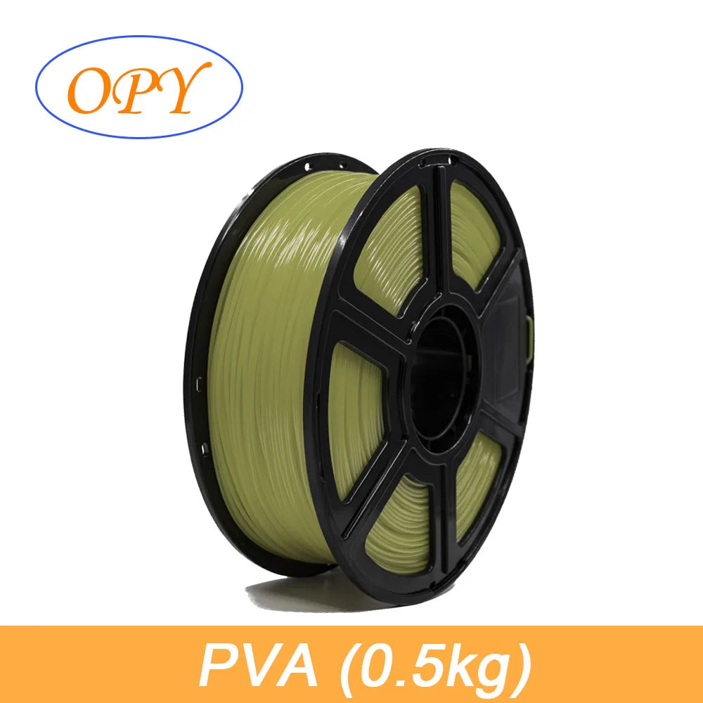 Pva Soluble Filament 3D Printer Washable 0.5 kg 100g 10m Polyvinyl Alcohol Threads 1.75mm Bigprinter Water Plastic Reel Roll