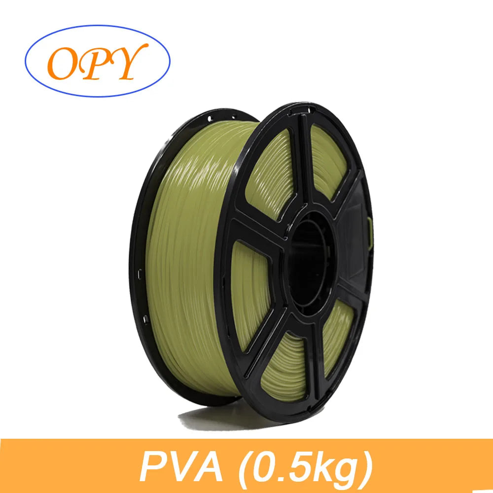 Pva Soluble Filament 3D Printer Washable 0.5 kg 100g 10m Polyvinyl Alcohol Threads 1.75mm Bigprinter Water Plastic Reel Roll