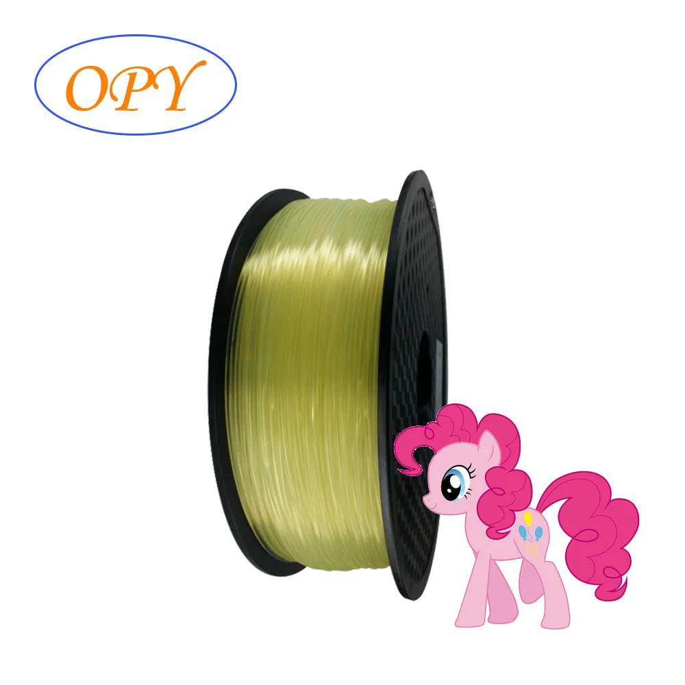 Pva Soluble Filament 3D Printer Washable 0.5 kg 100g 10m Polyvinyl Alcohol Threads 1.75mm Bigprinter Water Plastic Reel Roll