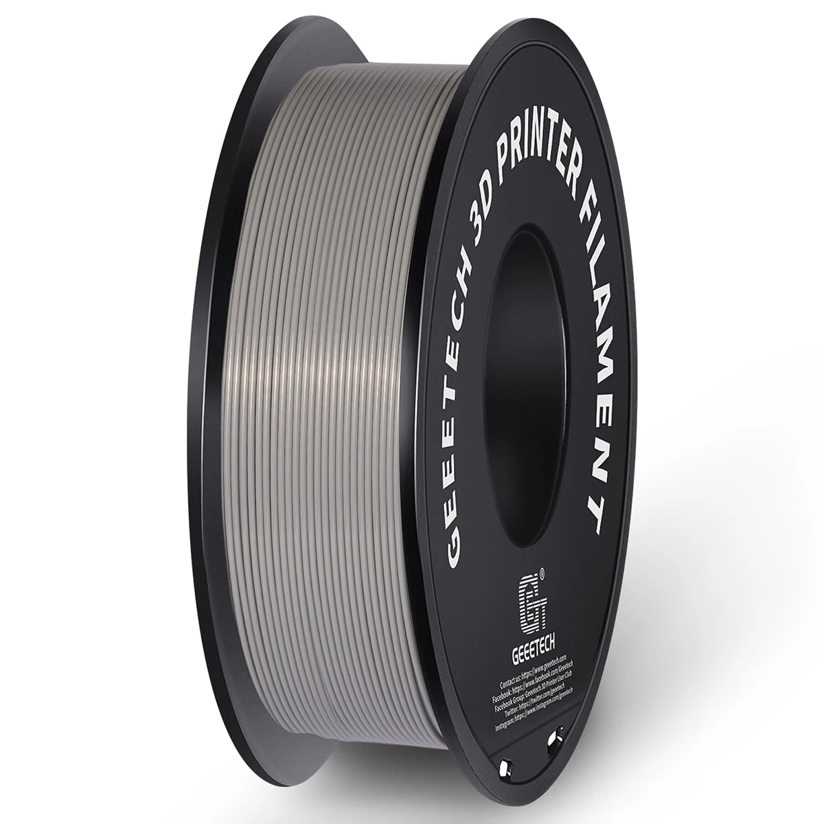 Geeetech Standard PLA Filament 1kg 1.75mm 3D Printer Plastic Material, Accuracy 0.03mm, Multiple Colour, Fit Most FDM Printer