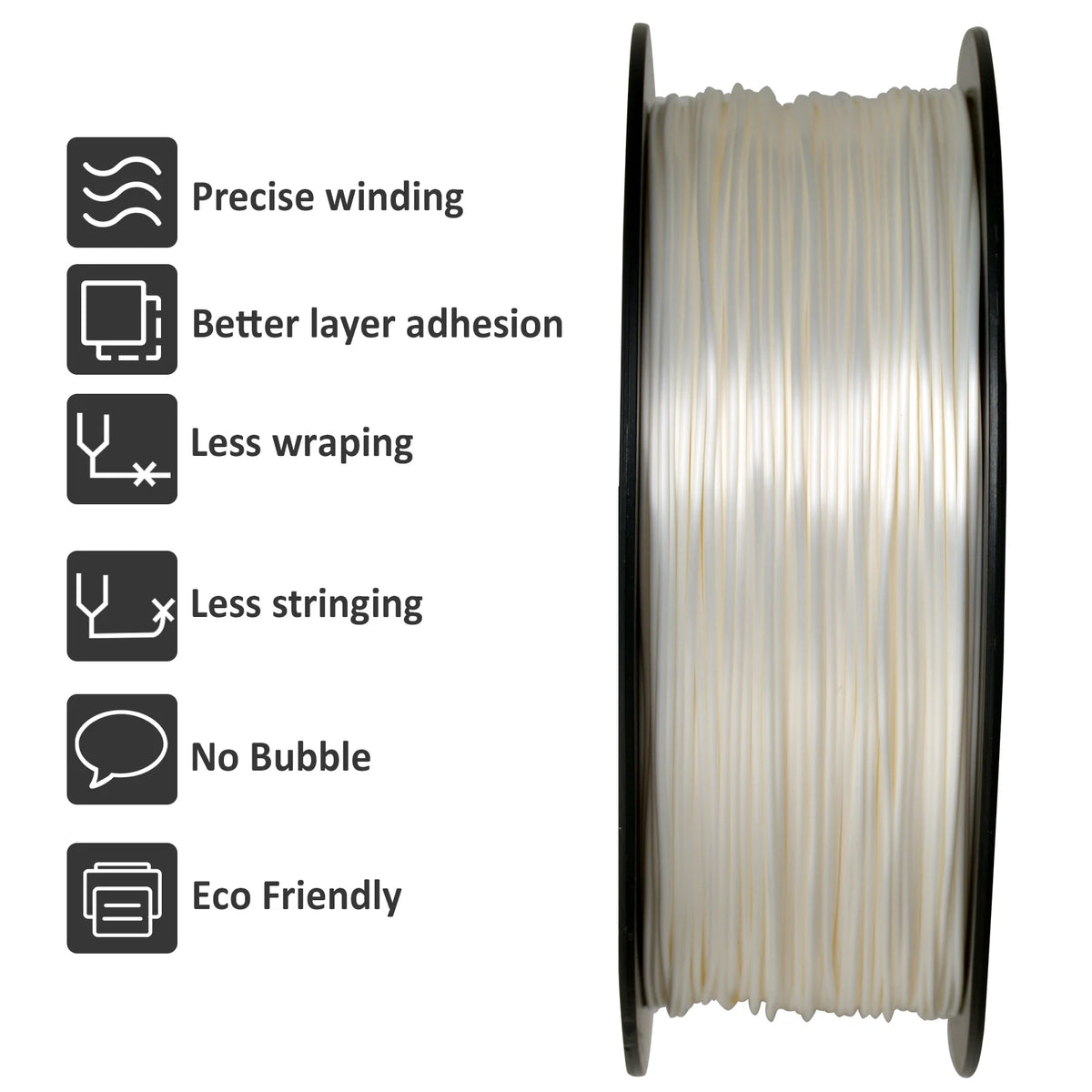 GEEETECH Silk PLA 3d Filament Wire 1kg 1.75mm Spool Wire 3D Printer Material 3D Print Refills, Fast Delivery Vacuum Package