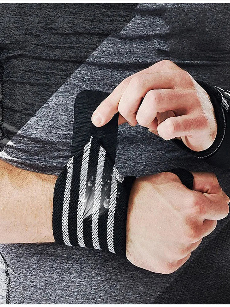 1/2PCS Wristband Wrist Support Brace Straps Extra Strength Weight Lifting Wrist Wraps Bandage Fitness Protective Equipment