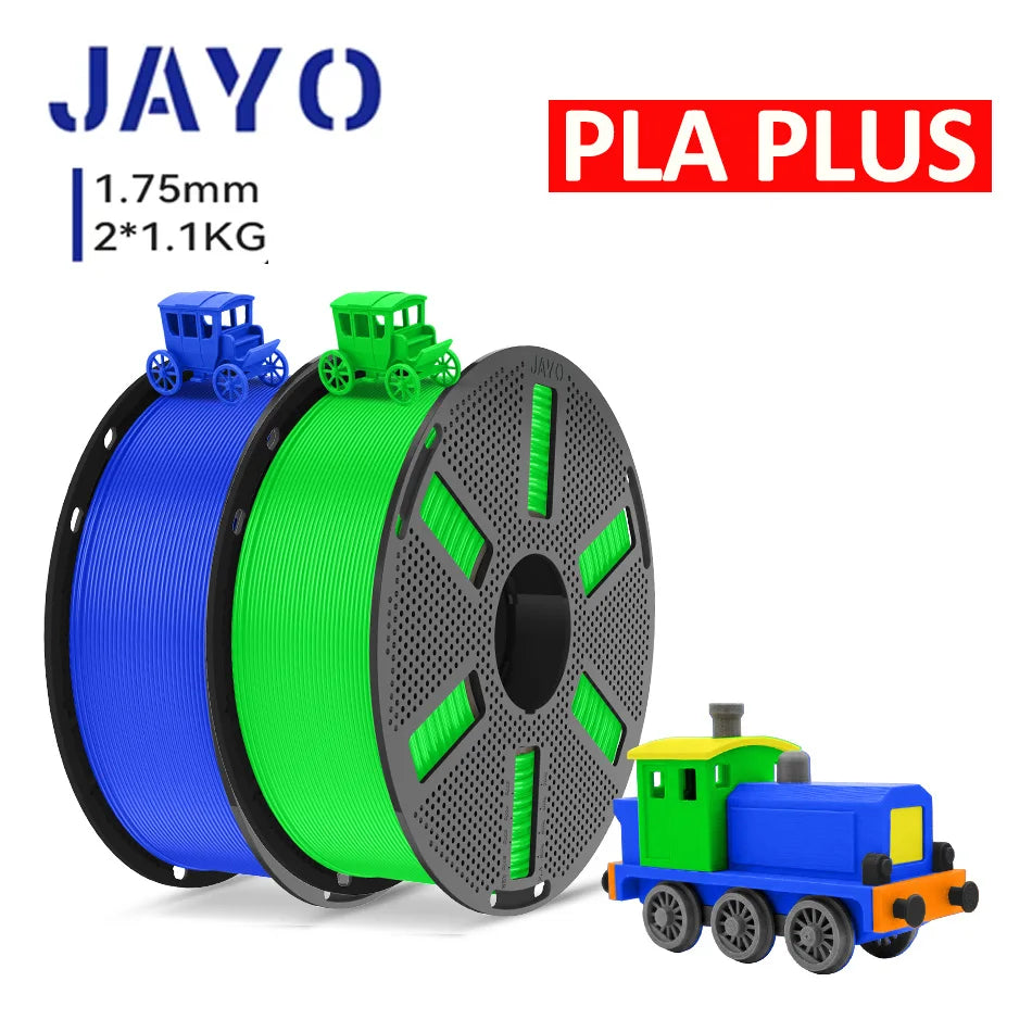 JAYO 3D Printer PLA/PETG/PLA PLUS /PLA META /SILK/ASB Filament  1.75mm 2Roll 1.1KG/0.65KG 3D Printer Filament for 3D Printer