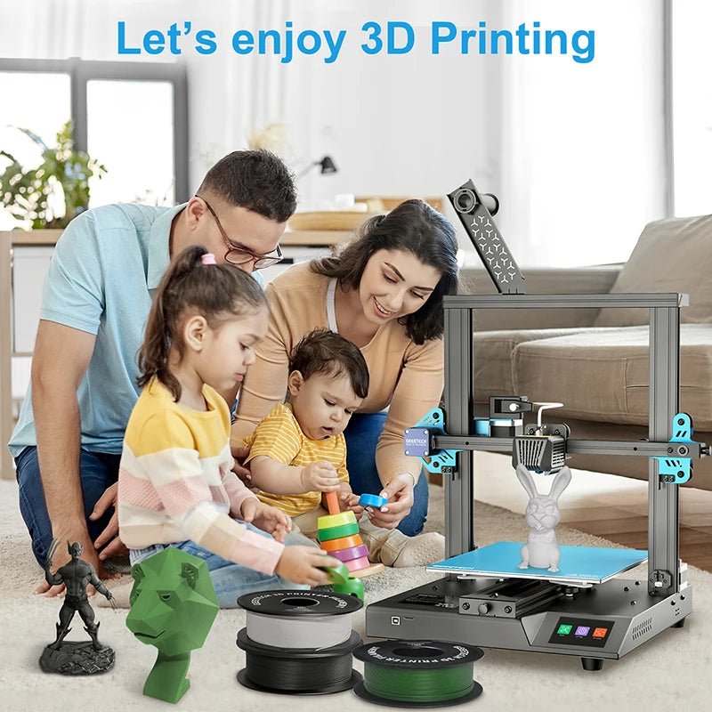 Geeetech 1kg 1.75mm Matte PLA 3D Printer Filament Vacuum Packaging Overseas Warehouses A Variety of Colors Fast Ship