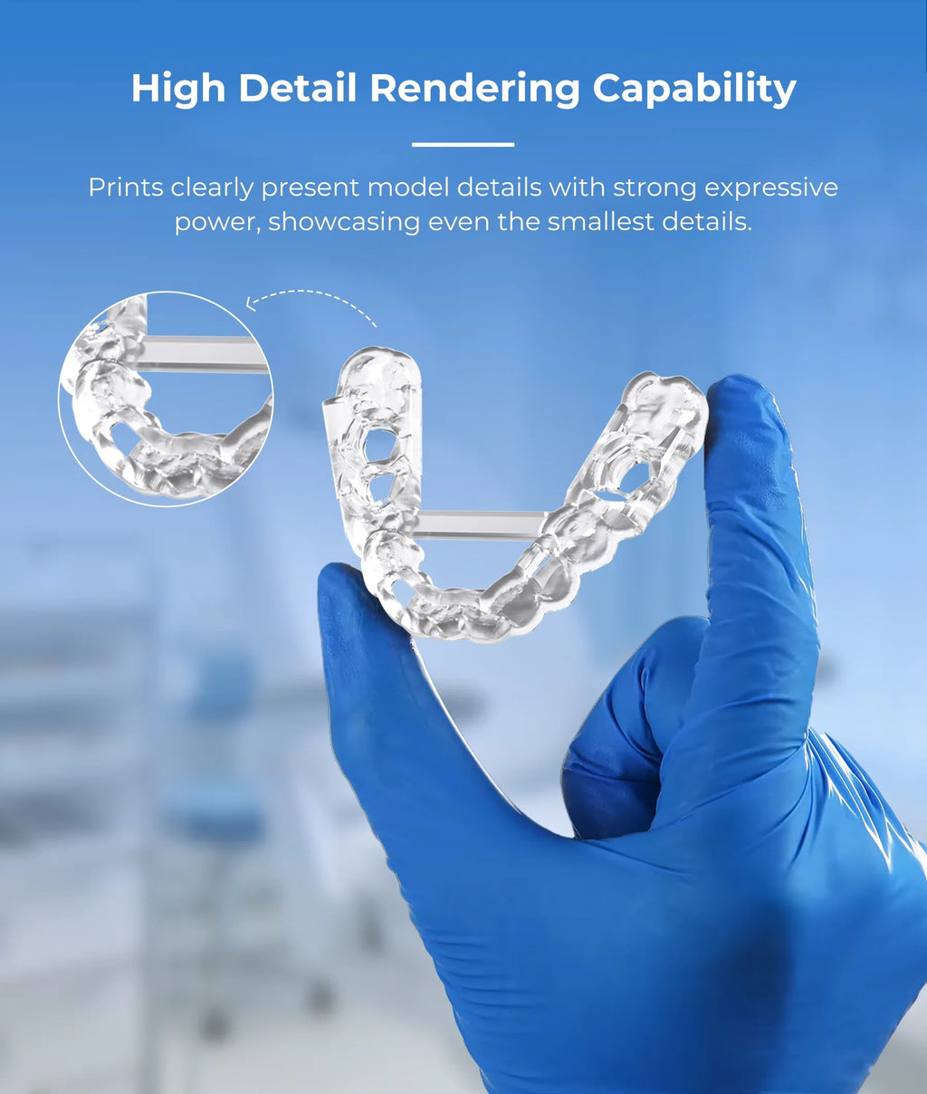 Dental 3D Printer Resin Liquid High Precision & Biocompatible for Surgical Guide Model And 3D Printing Rigid Photosensitive Resi