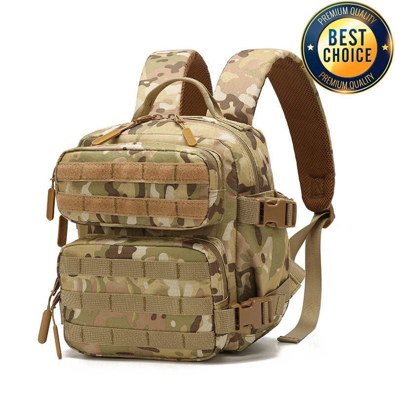 New Camping Hiking Backpack Tactical Molle 900D Men&Women School Bag Outdoor Gym Ruckdack Shoulder Pack with Dual Cup Holder