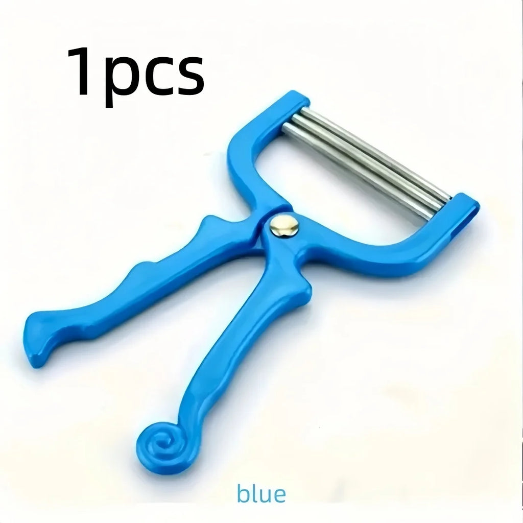 Safety Facial Hair Removal Device for Facial and Lip Hair Portable Painless Handheld Spring Bend Color Beauty Hair Removal Tool