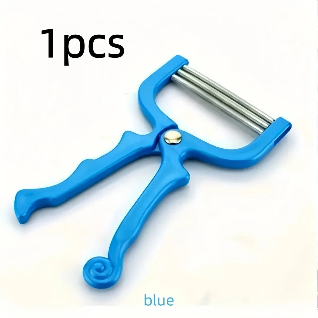 Safety Facial Hair Removal Device for Facial and Lip Hair Portable Painless Handheld Spring Bend Color Beauty Hair Removal Tool
