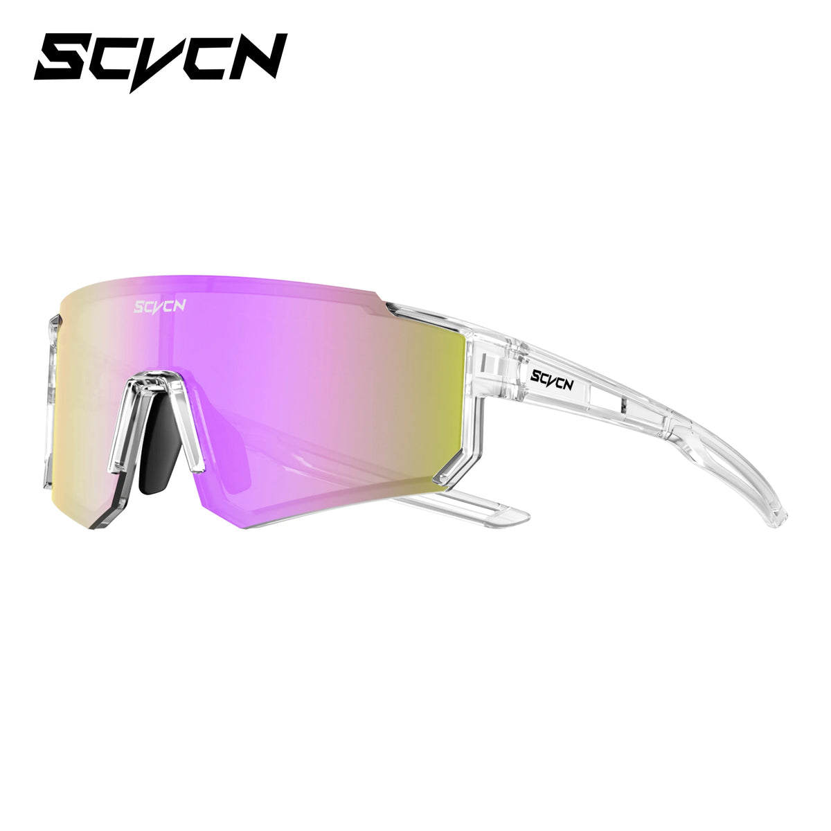 SCVCN Sweet Pink Bike Cycling Glasses Bicycle Photo Accessories Golf Eyepieces Camping Sunglasses UV400 Outdoor Sports Equipment