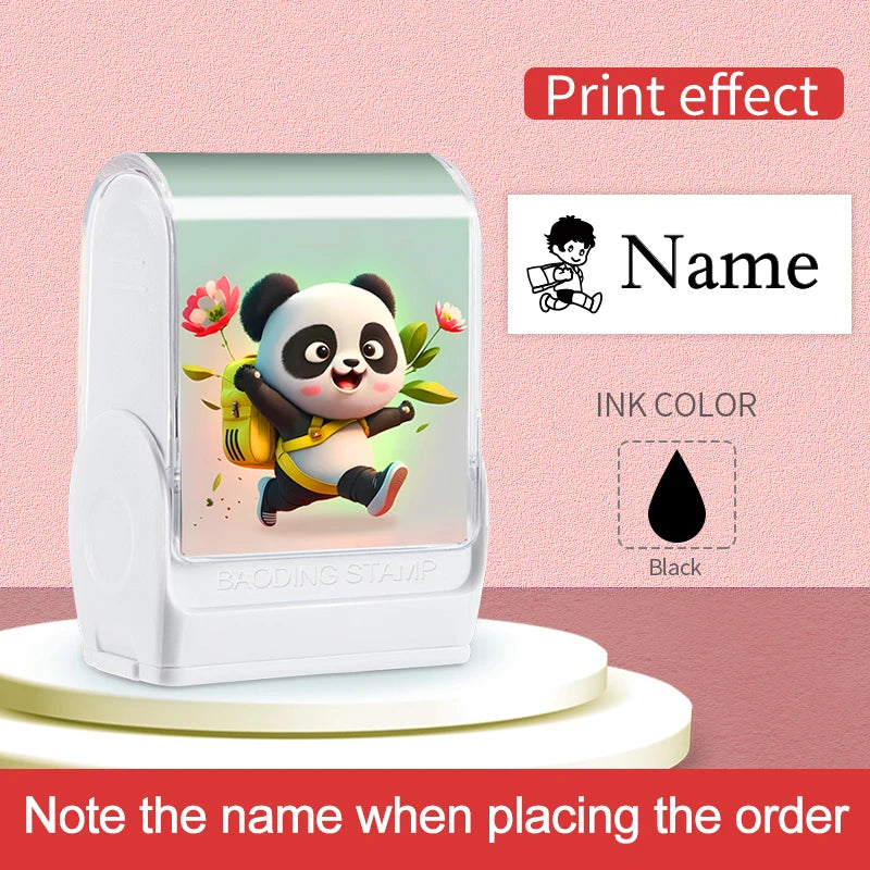 ‌Waterproof Personalized Stamp for Fabric,Custom Name Label Maker,Washable&Reusable Clothing Stamp,DIY Durable Laundry Organizer