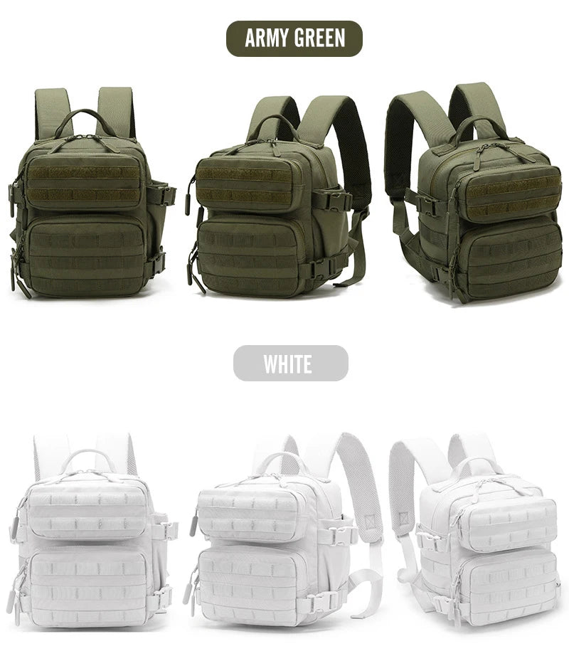New Camping Hiking Backpack Tactical Molle 900D Men&Women School Bag Outdoor Gym Ruckdack Shoulder Pack with Dual Cup Holder