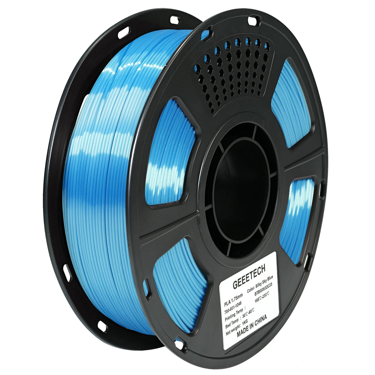 GEEETECH Silk PLA 3d Filament Wire 1kg 1.75mm Spool Wire 3D Printer Material 3D Print Refills, Fast Delivery Vacuum Package