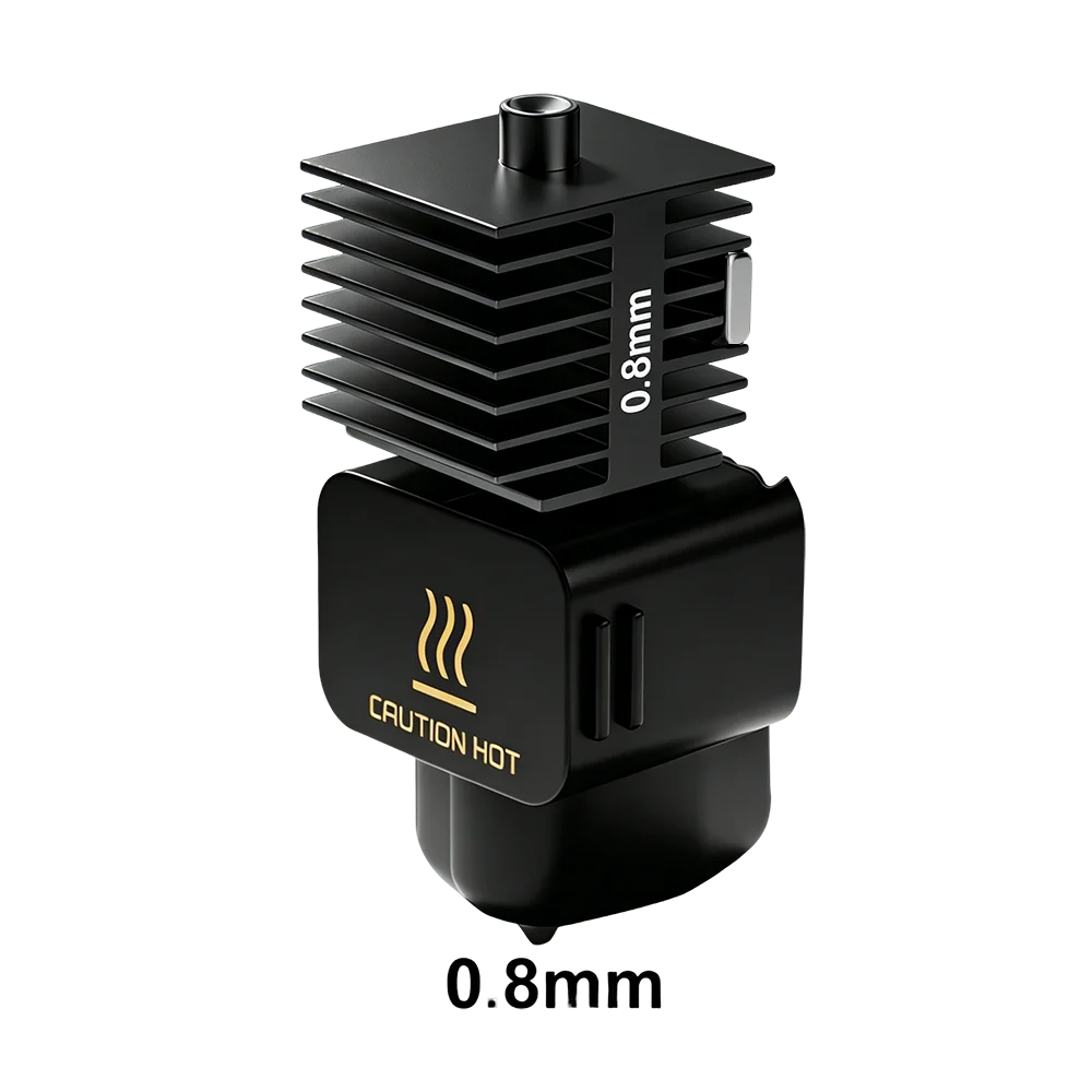 3D Printing Accessories A1/A1 Mini Integrated Nozzle Hotend Kit Stainless Steel 0.2/0.4/0.6/0.8mm For Bambu Lab A1/A1 Mini
