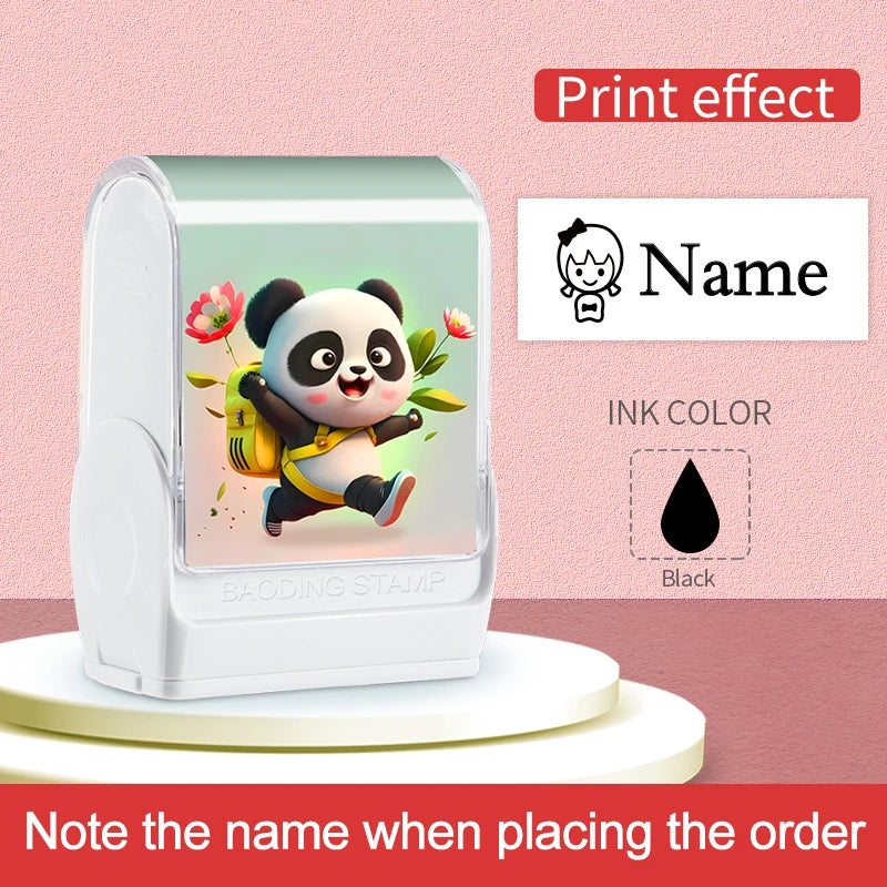 ‌Waterproof Personalized Stamp for Fabric,Custom Name Label Maker,Washable&Reusable Clothing Stamp,DIY Durable Laundry Organizer