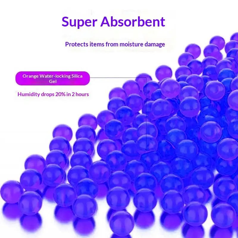 3D Printer Filament Silica Gel Desiccant Reusable Color Changing 400g Easy to Regenerate for Daily 3D Printing Use
