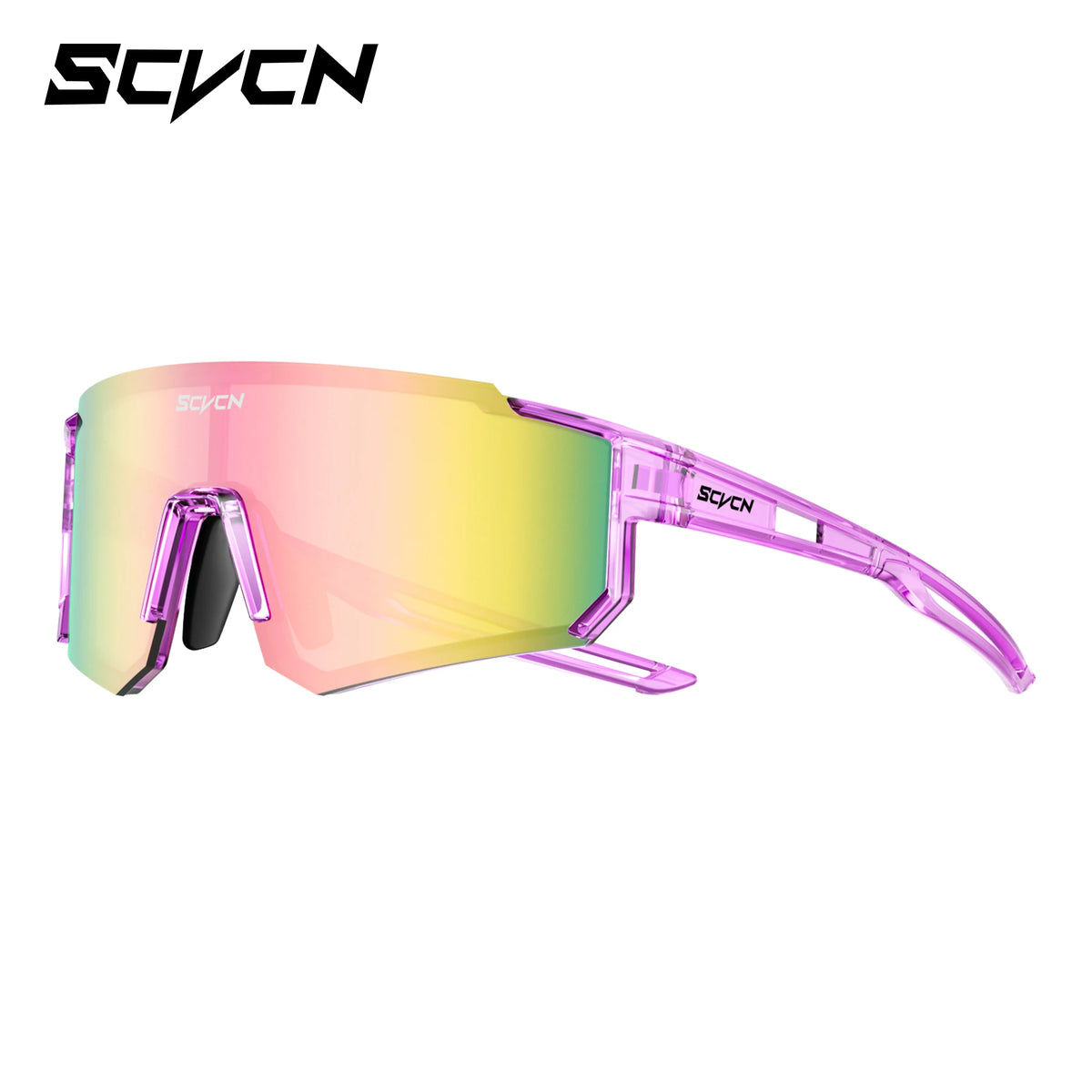 SCVCN Sweet Pink Bike Cycling Glasses Bicycle Photo Accessories Golf Eyepieces Camping Sunglasses UV400 Outdoor Sports Equipment