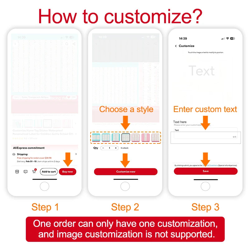 ‌Waterproof Personalized Stamp for Fabric,Custom Name Label Maker,Washable&Reusable Clothing Stamp,DIY Durable Laundry Organizer