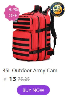New Camping Hiking Backpack Tactical Molle 900D Men&Women School Bag Outdoor Gym Ruckdack Shoulder Pack with Dual Cup Holder