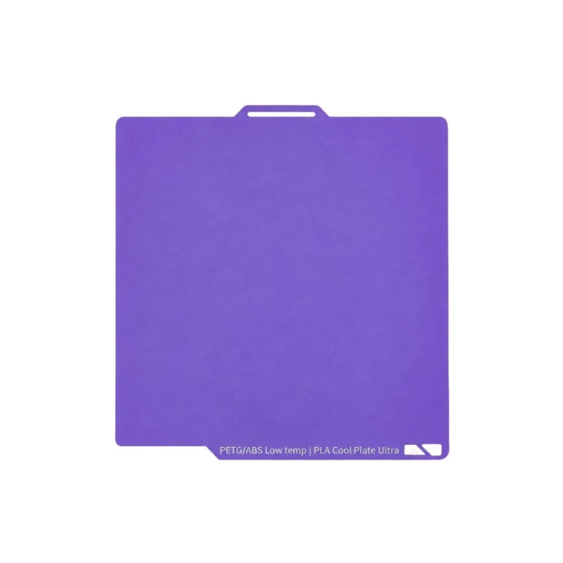 3D Printer Cool Build Plate with Smooth Front and Back Printing Areas, Room-Temperature Printing Support and Gentle Bending H8WD