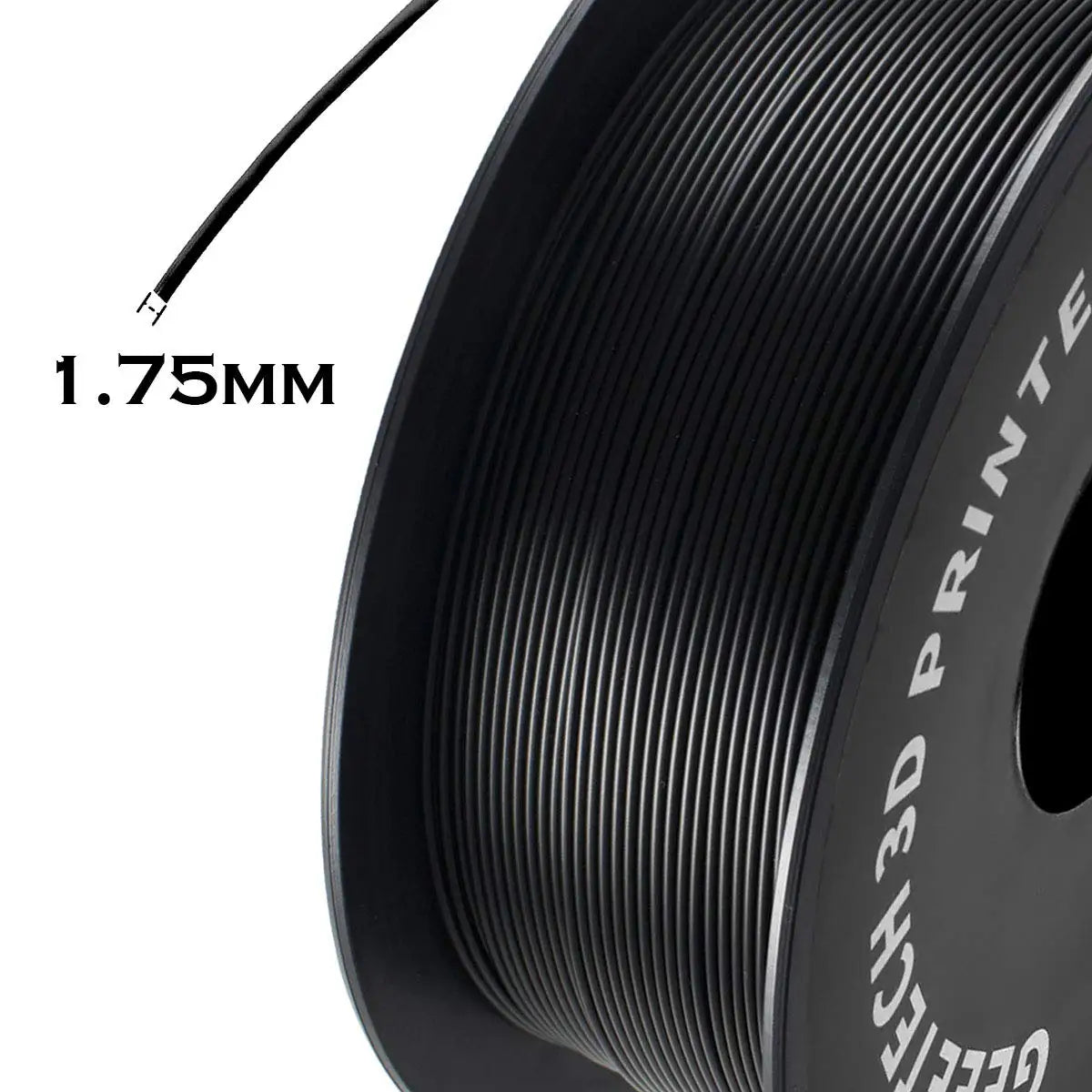Geeetech 3D Printer Filament Pure PLA PETG Plastic 1.75mm, 1KG (2.2LBS), Tangle-Free, 3D Printing Materials, Vacuum Packaging