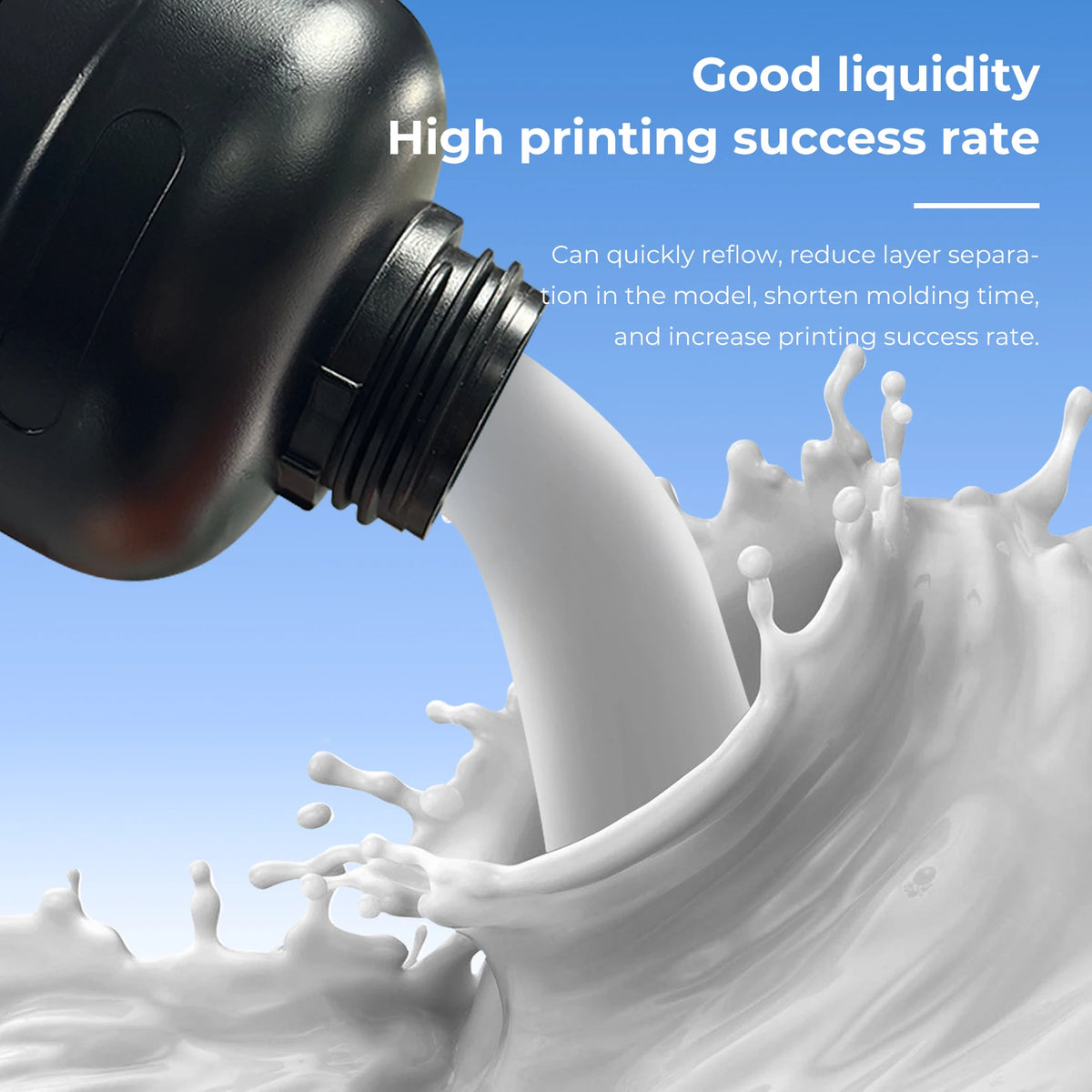 Dental 3D Printer Resin Liquid High Precision & Biocompatible for Surgical Guide Model And 3D Printing Rigid Photosensitive Resi