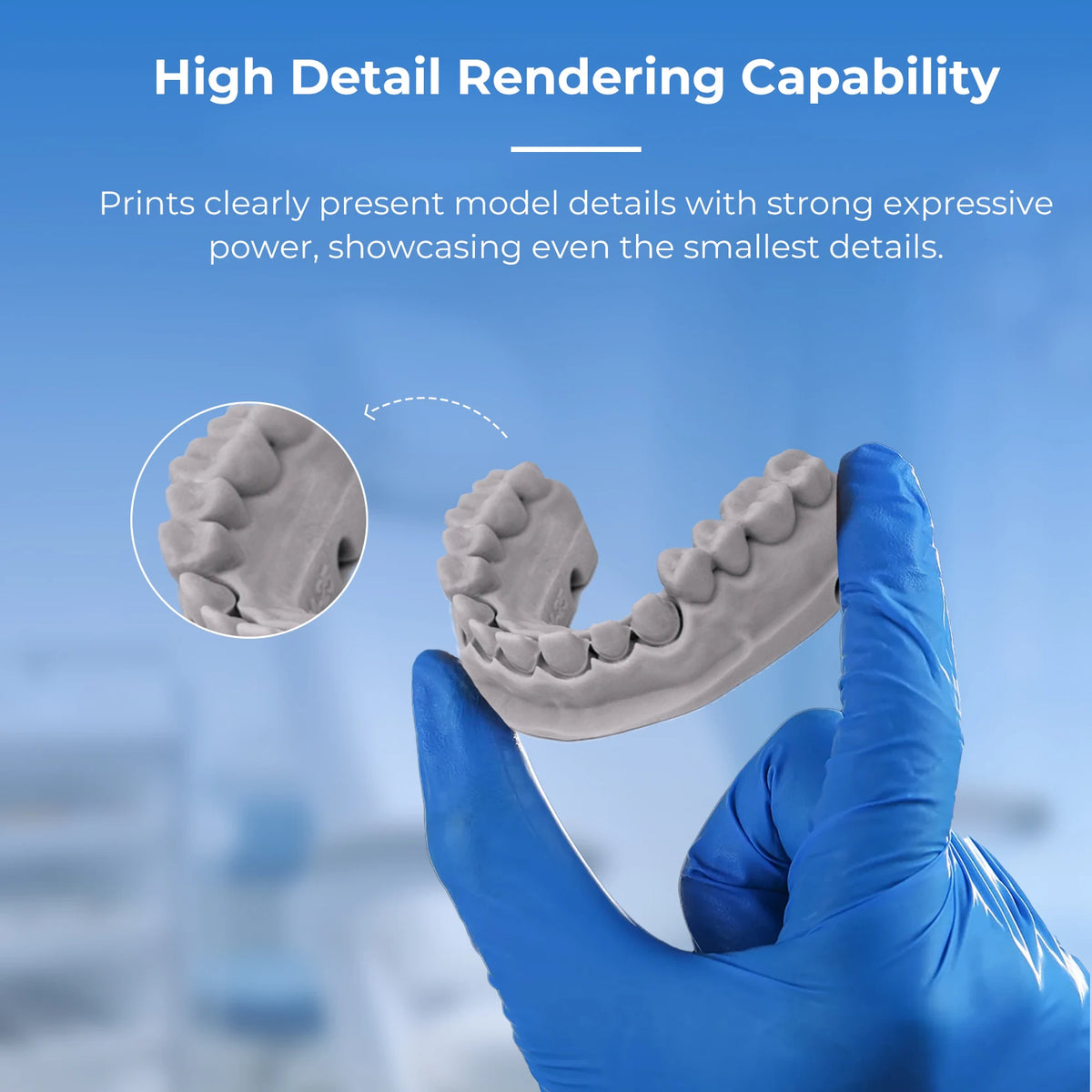 Dental 3D Printer Resin Liquid High Precision & Biocompatible for Surgical Guide Model And 3D Printing Rigid Photosensitive Resi