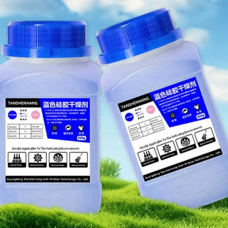 3D Printer Filament Silica Gel Desiccant Reusable Color Changing 400g Easy to Regenerate for Daily 3D Printing Use