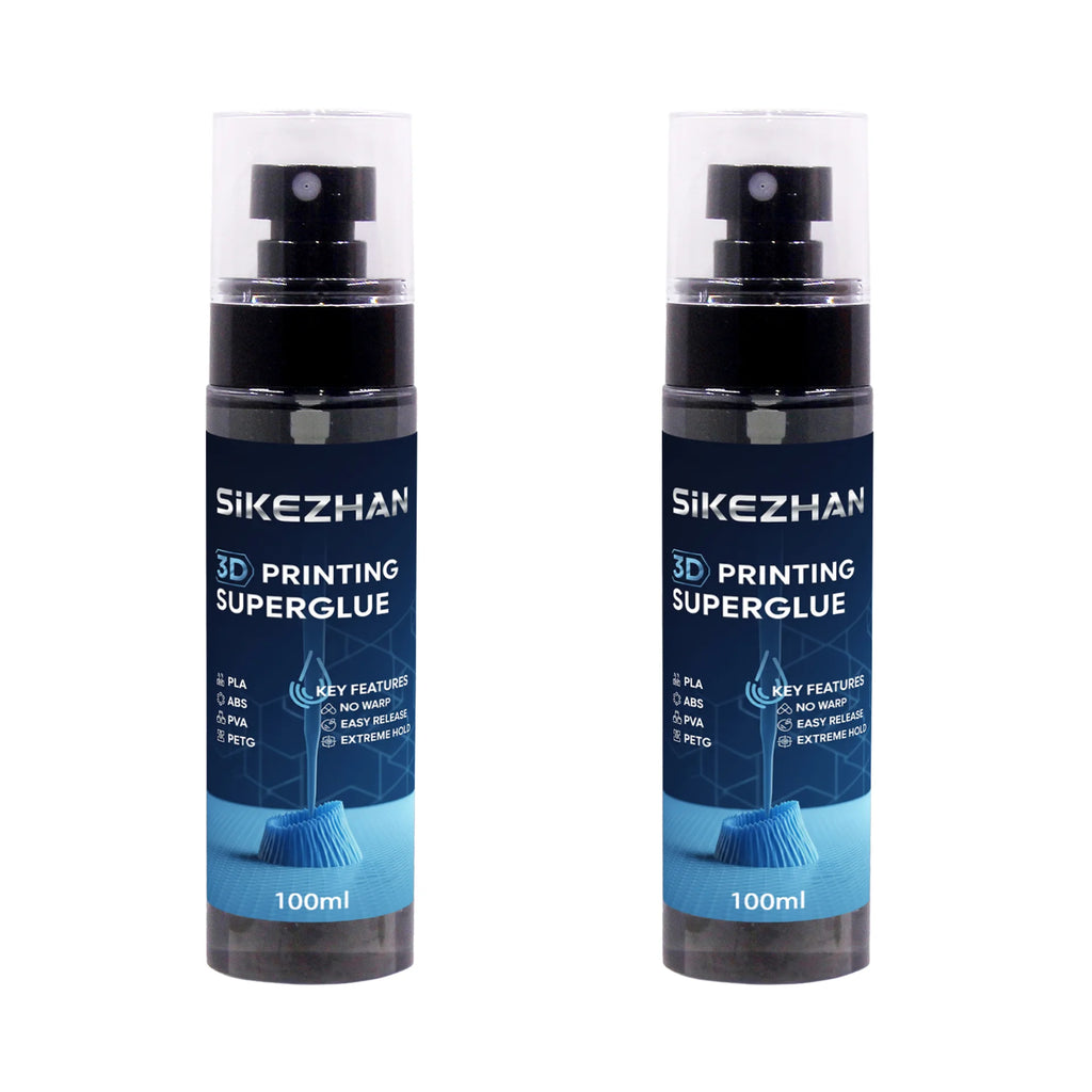 3D Printing Bed Glue, Build Plate Adhesion Booster, Reduce Warping, Easy Part Removal, Compatible with PLA ABS PETG, Glass/PEI