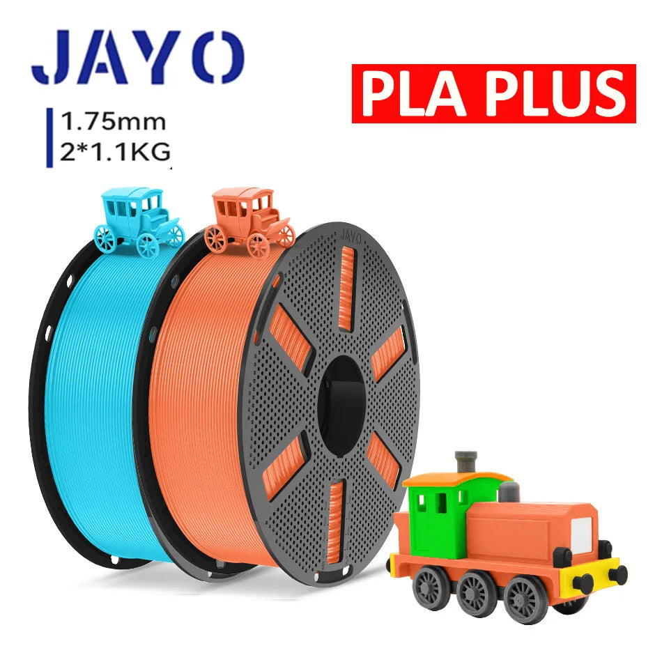 JAYO 3D Printer PLA/PETG/PLA PLUS /PLA META /SILK/ASB Filament  1.75mm 2Roll 1.1KG/0.65KG 3D Printer Filament for 3D Printer