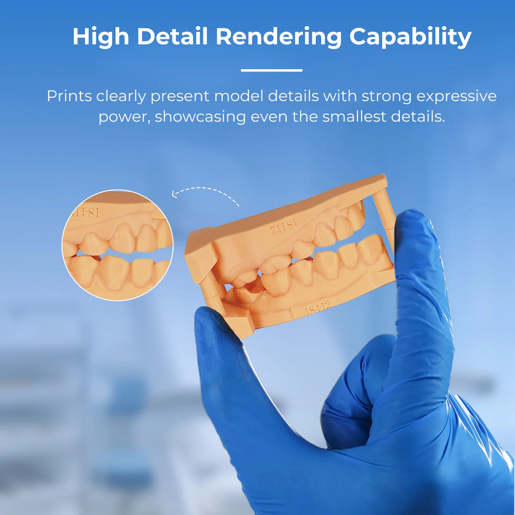 Dental 3D Printer Resin Liquid High Precision & Biocompatible for Surgical Guide Model And 3D Printing Rigid Photosensitive Resi
