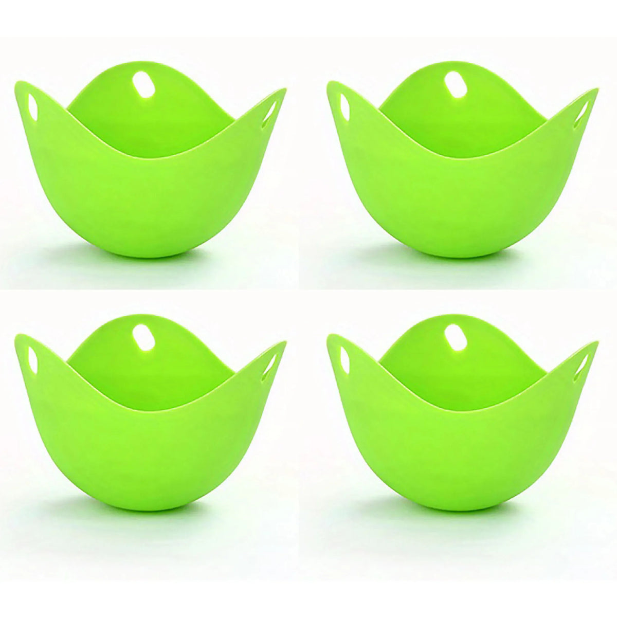 4pcs Silicone Egg Poachers Cups Egg Boiler Mold Cup for Microwave Air Fryer Stovetop Eggs Steaming Egg Maker Kitchen Gadgets