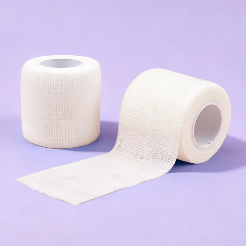 5/10pcs Athletic Wrap Tape Self Adhesive Elastic Bandage Elastoplast Sports Protector Knee Finger Shoulder Tattoo Accessories