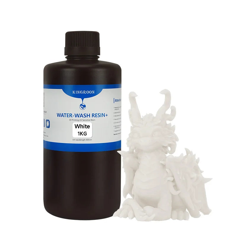 2026 NEW Water-Washable 3D Standard Photopolymer Resin Low Odor Low Viscosity LCD 3D Printing Resin for LCD 3D Printer