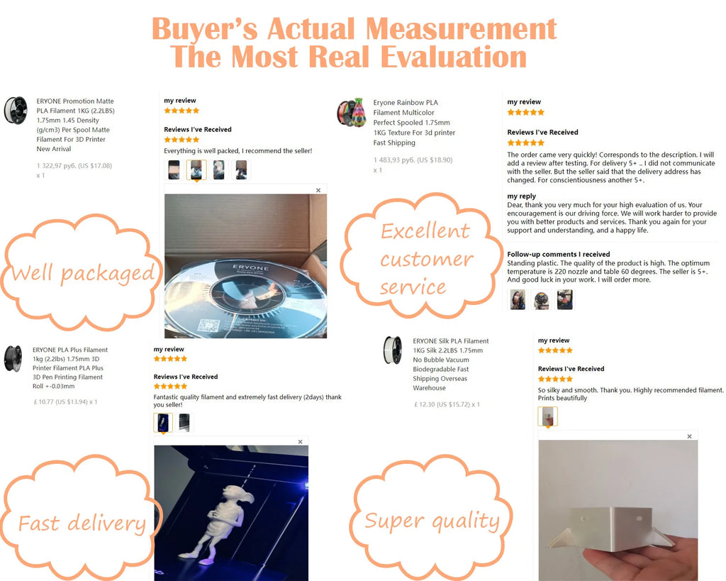 NEW ERYONE 1KG/3KG/10KG Promotion Tri- Color Silk PLA Filament For 3D Printing 1.75mm Filament High Quality Free Fast Shipping