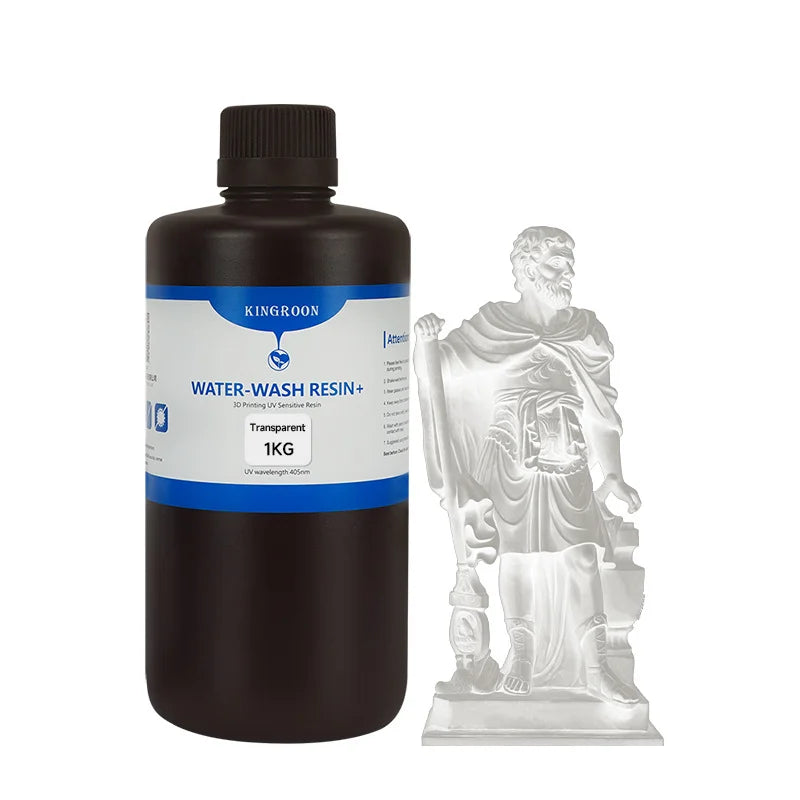 2026 NEW Water-Washable 3D Standard Photopolymer Resin Low Odor Low Viscosity LCD 3D Printing Resin for LCD 3D Printer
