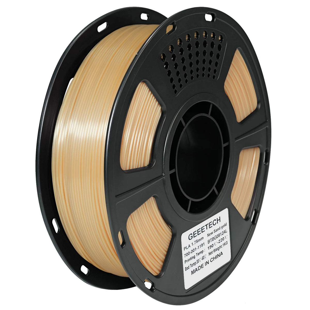 Geeetech Standard PLA Filament 1kg 1.75mm 3D Printer Plastic Material, Accuracy 0.03mm, Fit Most FDM Printer