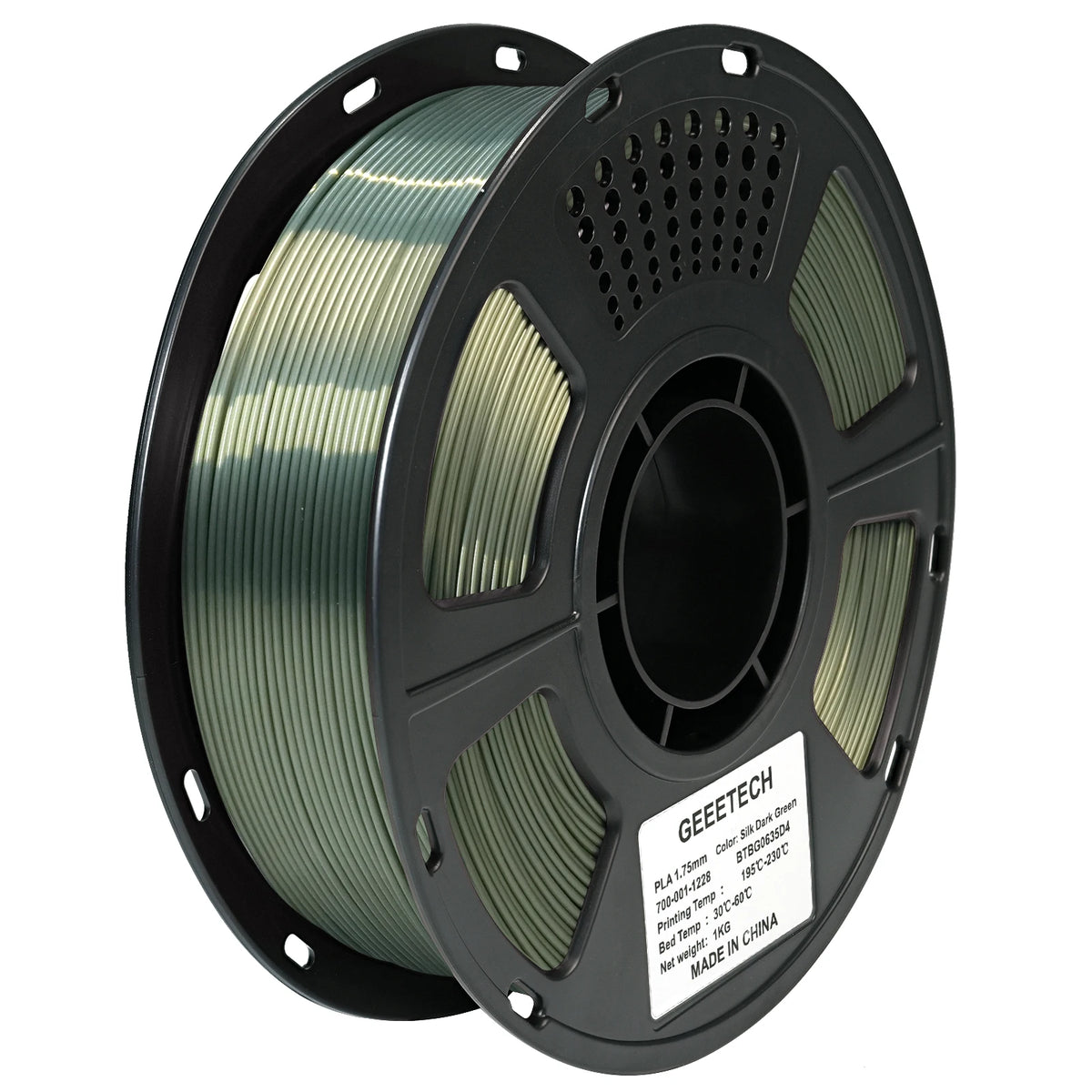 GEEETECH Silk PLA 3d Filament Wire 1kg 1.75mm Spool Wire 3D Printer Material 3D Print Refills, Fast Delivery Vacuum Package