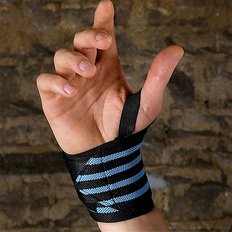 1Pcs Wristband Wrist Support Brace Straps Extra Strength Weight Lifting Wrist Wraps Bandage Fitness Gym Training Sports bandage