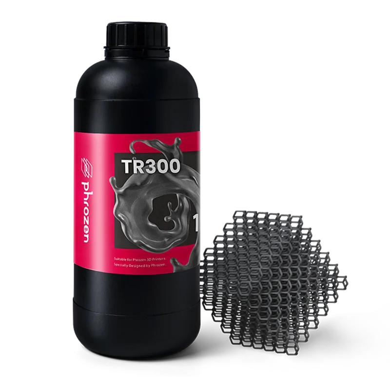 Phrozen TR300 Ultra-High Temp Resin -Perfect for Creating 3D Printing Material for Engineering
