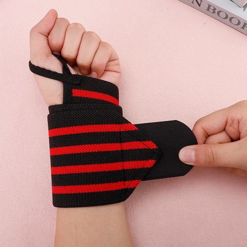 1Pcs Wristband Wrist Support Brace Straps Extra Strength Weight Lifting Wrist Wraps Bandage Fitness Gym Training Sports bandage