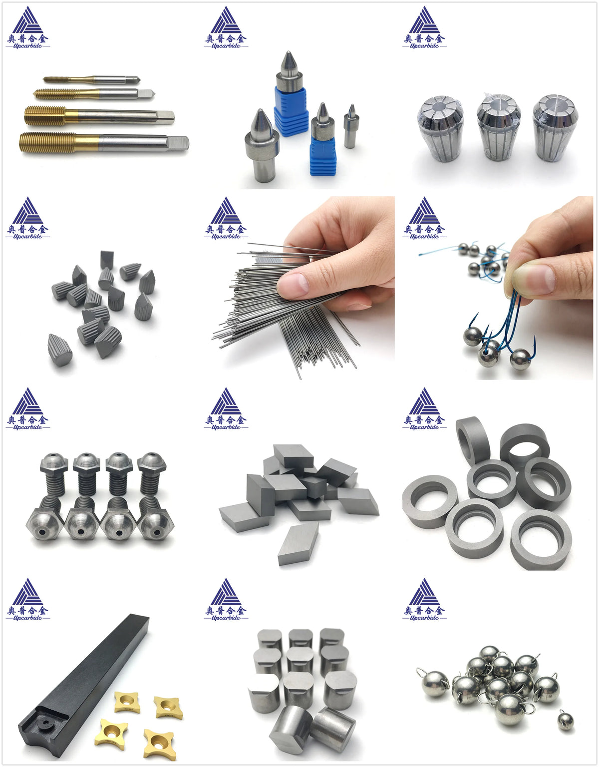3D V6 Nozzle Solid Carbide 92.5hra Nozzle 3d Printer 0.4/0.5/0.6mm Nozzles for 3D Printer