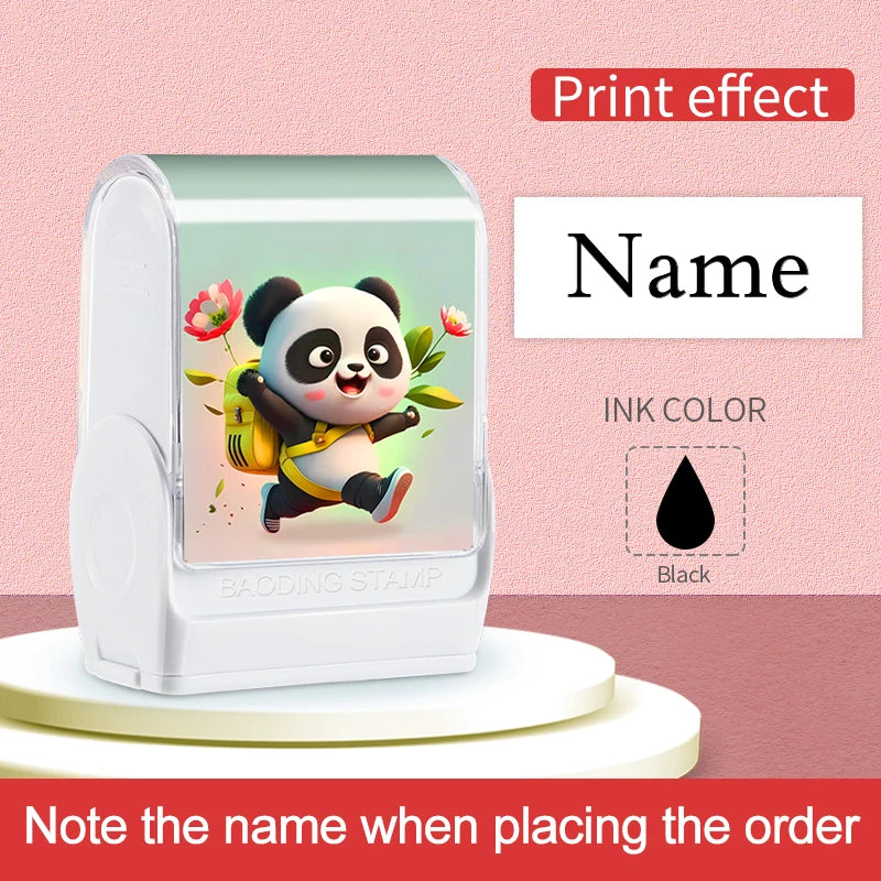 ‌Waterproof Personalized Stamp for Fabric,Custom Name Label Maker,Washable&Reusable Clothing Stamp,DIY Durable Laundry Organizer