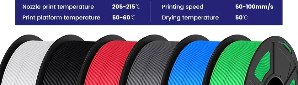 JAYO 3D Printer PLA/PETG/PLA PLUS /PLA META /SILK/ASB Filament  1.75mm 2Roll 1.1KG/0.65KG 3D Printer Filament for 3D Printer