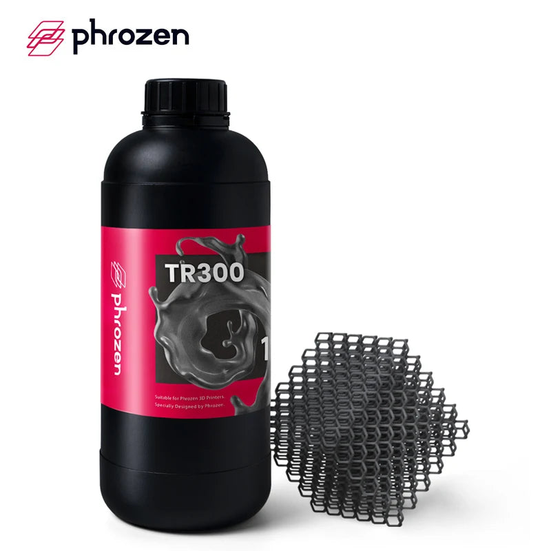 Phrozen TR300 Ultra-High Temp Resin -Perfect for Creating 3D Printing Material for Engineering