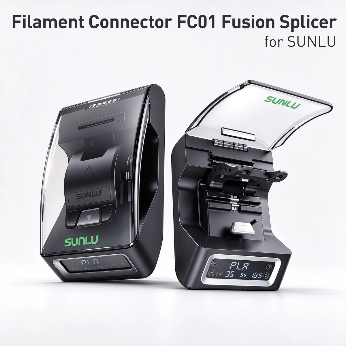 for SUNLU Filament Connector FC01, Fusion Splicer, Weldable to 1.75mm PLA, ABS, PETG, PCL, PA and PC Filament 3D Printer Parts