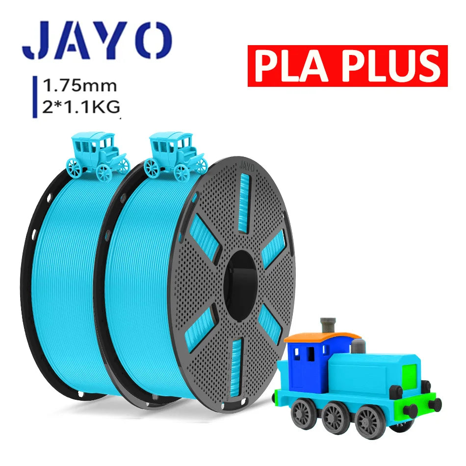 JAYO 3D Printer PLA/PETG/PLA PLUS /PLA META /SILK/ASB Filament  1.75mm 2Roll 1.1KG/0.65KG 3D Printer Filament for 3D Printer