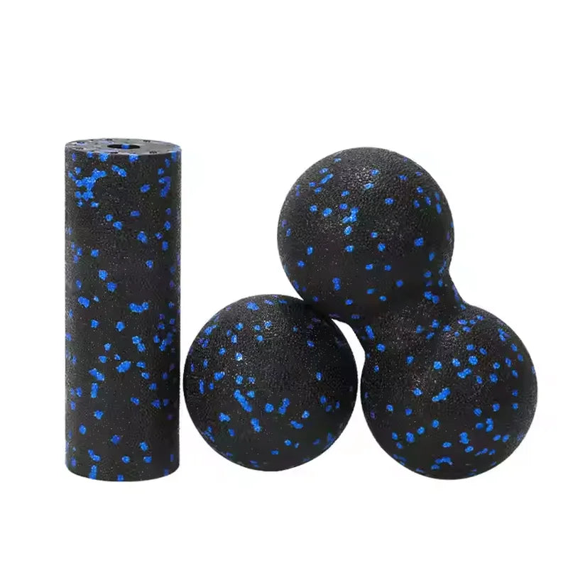 Yoga Peanut Balls Body Massage Fascia Ball Suit Foam Block High Density Muscle Relaxation Lacrosse Exercise Fitness Relieve Pain