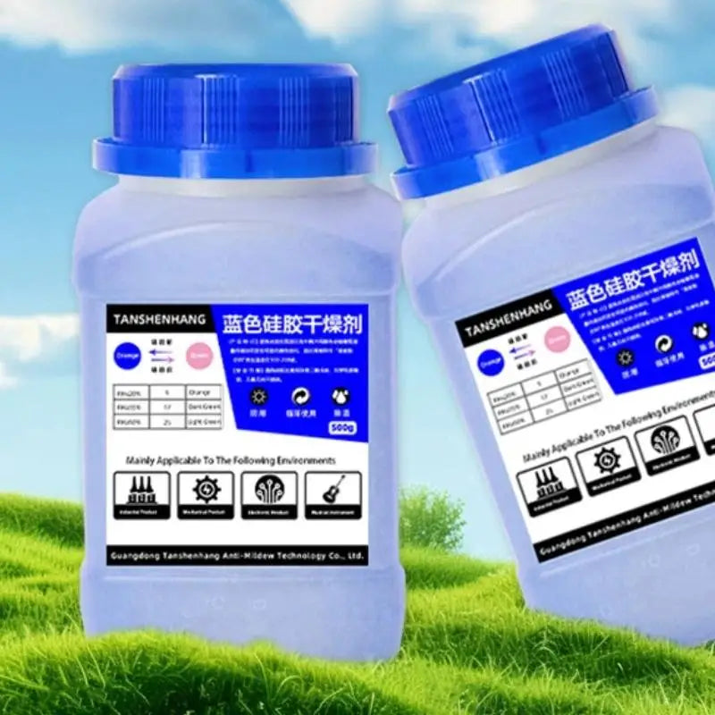 3D Printer Filament Silica Gel Desiccant Reusable Color Changing 400g Easy to Regenerate for Daily 3D Printing Use